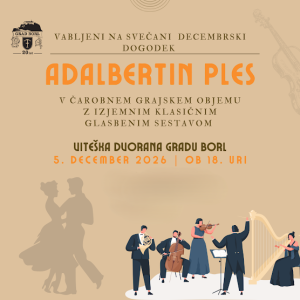 2. Adalbertin ples, 5. december 2026 ob 18. uri