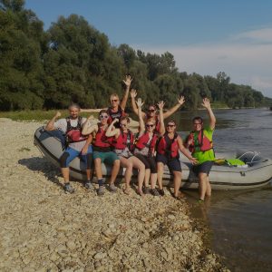 Rafting od Sladkega Vrha do Črncev